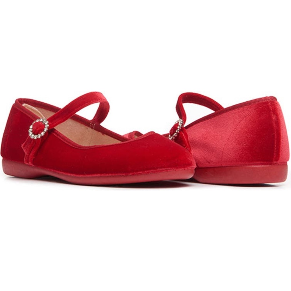CHILDRENCHIC Kid’s Holiday Velvet Mary Jane.